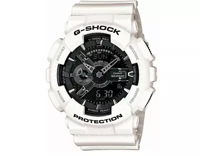 CASIO G-SHOCK GA-110GW-7AJF White Men's Watch • $0.99