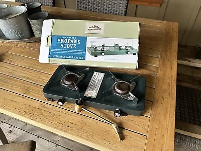 NORTHWEST TERRITORY 2 Burner Propane Stove 5000 BTU • $18.99