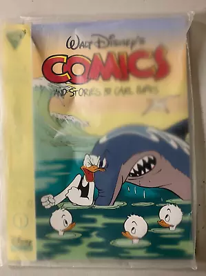 Carl Barks Library #1 Polybag W/ Trading Card Gladstone (9.0 NM) Disney (1992) • $10