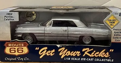 Route 66 1962 Pontiac Catalina 1:18 Diecast Opening Hood Detailed Engine • $65