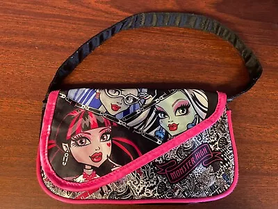 Girls Purse Monster High Dolls Graphic Under Arm • $12.95