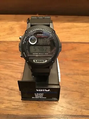 NEW Casio W87H-1 Men’s Illuminator Sports Wrist Watch Black • $24.95