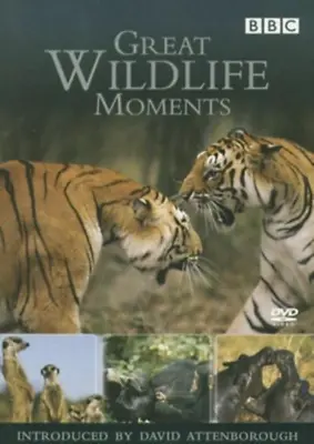 Great Wildlife Moments Introduced By David Attenborough DVD (2003) • £2