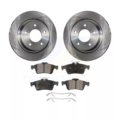 [Rear] Disc Brake Rotors And Semi-Metallic Pads Kit For Mazda 3 Sport • $70.26