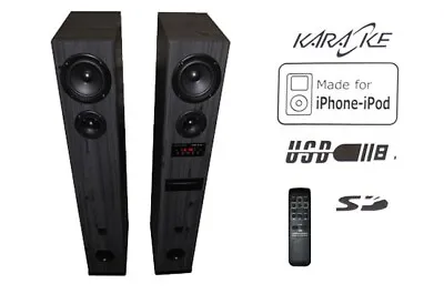 $1595 • Buy Larsen I850 Hi-Fi Speaker System With IPod/iPhone Dock And USB/SD/Mic/FM/Remote