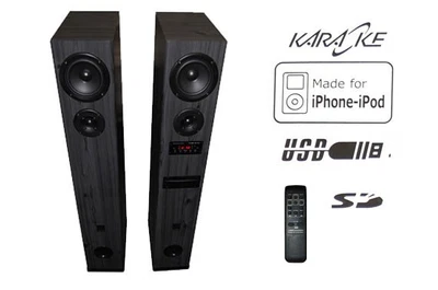 $1595 • Buy Larsen I850 Hi-Fi Speaker System With IPod/iPhone Dock And USB/SD/Mic/FM/Remote