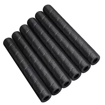 6 Pcs Pipe Insulation Foam Tube - 15.7 Inches Black Foam Pipe Covers - 6 PCS • $41.05