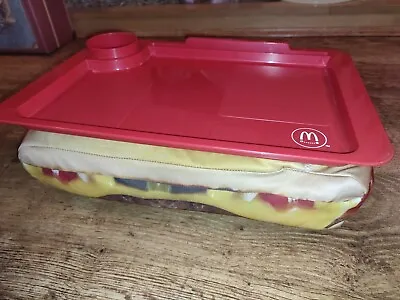 McDelivery McDonald's Toy Tray Limited Edition 2018 Prize 1/5000 Burger Cushion • £29.99