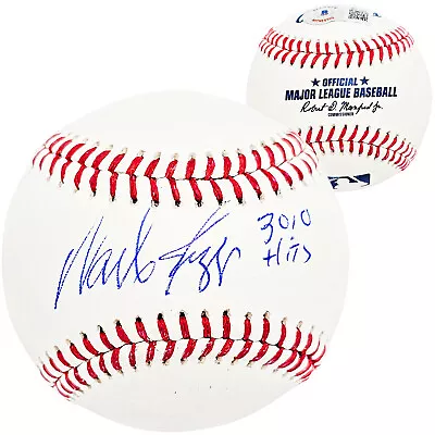 Wade Boggs Autographed Mlb Baseball Red Sox  3010 Hits  Beckett Witness 212197 • $89