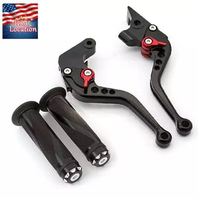 For Honda CBR 600 F2F3F4F4i 1991-2007 CNC Brake Clutch Levers Grips US Short • $37.99