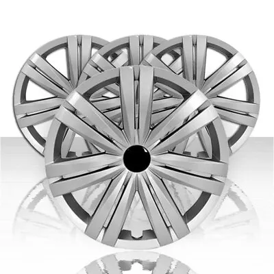 16  Set Of 4 Wheel Covers Full Rim Hub Caps R16 Steel Rims For VW Jetta Beetle • $59.63