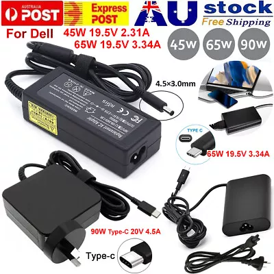 45W 65W 90W Laptop Charger AC Power Adapter For Dell XPS 15 13 Inspiron/Latitude • $22.81