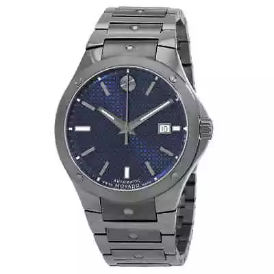 Movado Automatic Blue Dial Grey-plated Unisex Watch 0607553 • $1373.90