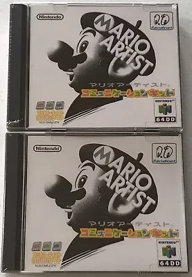 Nintendo 64 DD Mario Artist Communication Japan NEW SEALED US SELLER!! • $175