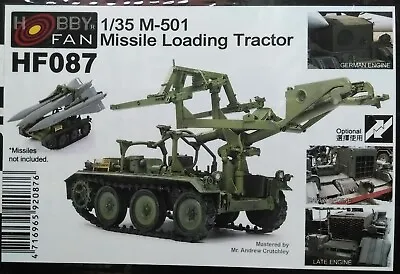 Hobby Fan 1/35 M-501 Missile Loading Tractor For MIM-23 HAWK Missile Resin Kit • $277.91