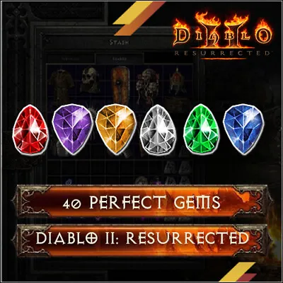 140 PG Pgems Perfect Gems Diablo 2 Resurrected D2r Diablo 2 • $1.74