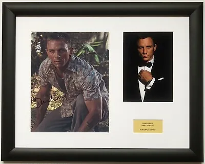 Daniel Craig / James Bond 007 / Signed Photo / Autograph / Framed / COA • £225