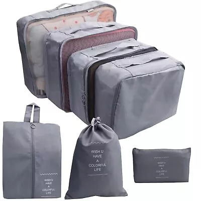 7 PCS Packing Cubes For Carry On Luggage - Travel Luggage Packing Organizers ... • $21.92