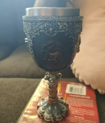 Game Of Throne Style Beer Wine Water Metal Goblett Cup / Goblet See Pictures • £14.25