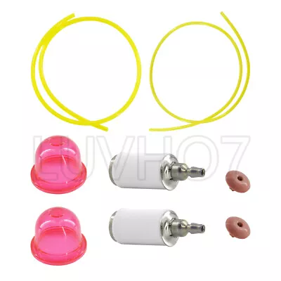 Primer Bulb Fuel Filter Line Hose For Weed Eater MX550 MX557 TE475 TE475Y XT260 • $6.95