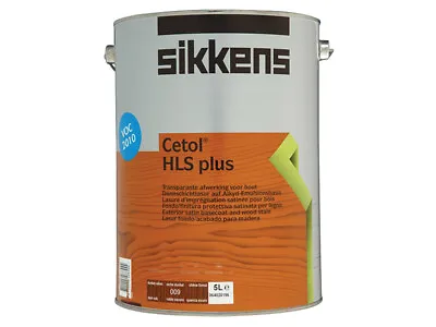 £101.72 • Buy Sikkens Cetol HLS Plus Translucent Woodstain Dark Oak 5 Litre SIKCHLSPDO5