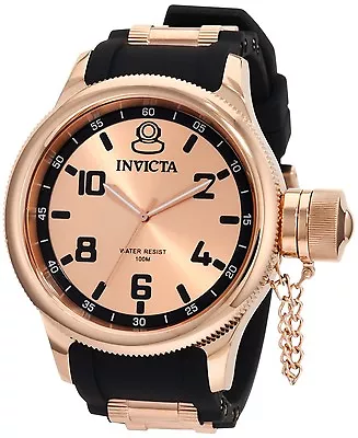 Invicta Men's 1439 Russian Diver Rose Dial Watch • £144.67