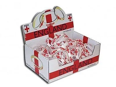 England Flag Wrist Bands - England Flag/St George - Euro 2020 Euro 2021 • £0.99
