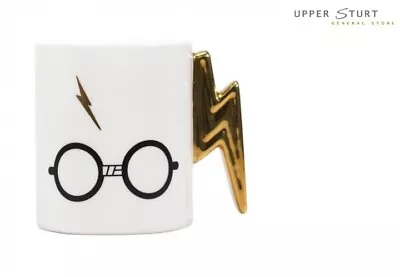 Harry Potter Lightning Bolt Shaped Ceramic Mug FREE SHIPPING • $29.99