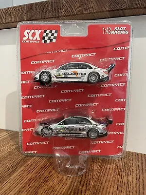 SCX Compact 1:43 Slot Cars - 2 Mercedes C Klasse DTM 2007 Schneider & Green NEW  • $59.99