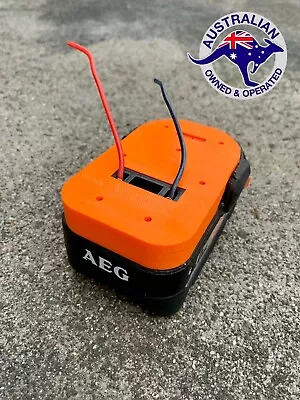 £22.75 • Buy AEG 18v Battery DIY Adaptor/Base Plate, *Mel STOCK