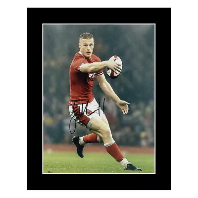 Signed Johnny McNicholl Photo Display 12x10 - Wales Rugby Icon +COA • £19.99