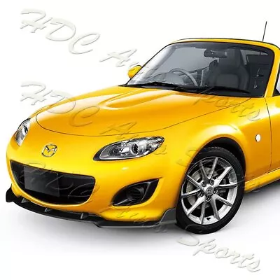 For 09-13 Mazda Miata MX-5 GV-Style Matt Black Front Bumper Splitter Spoiler Lip • $62.99