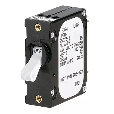 Paneltronics Marine Boat A Frame Magnetic Single Pole Circuit Breaker 5A 5 Amp • $15.24