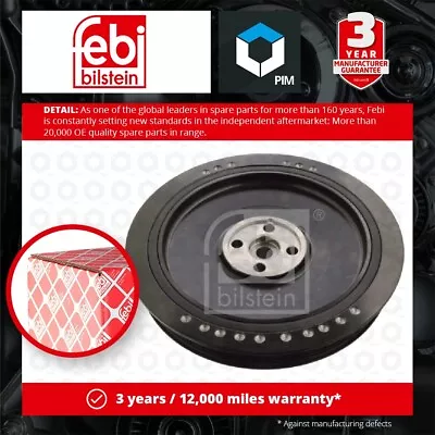 Crankshaft Pulley Fits VOLVO V40 52 526 2.0 14 To 19 Belt 31359414 Febi Quality • $113.95