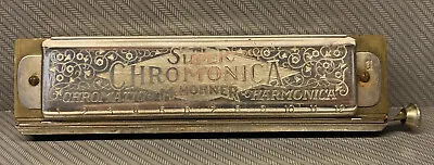 M. HOHNER SUPER CHROMONICA 270 Chromatic Harmonica Vintage • $36.95