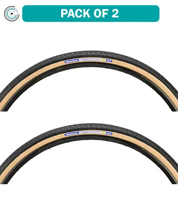 Pack Of 2 Panaracer Pasela ProTite Tire 700 X 32 Clincher Wire Black/Tan • $66.96