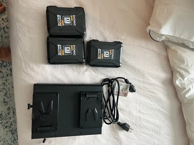 $1650 • Buy Anton Bauer Dionic XT V Mount Battery Kit With 2-bay Charger