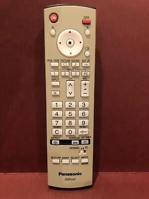 Genuine PANASONIC Remote EUR7636070R For Plasma Display TV TH-103PF12U 65PF9UK • $45