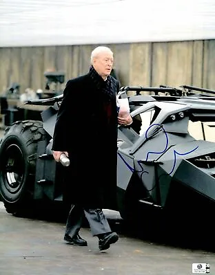 Michael Caine Signed Autographed 11X14 Photo The Dark Knight Alfred GV742796 • $99.99