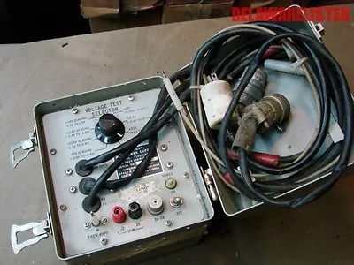 Military Radio High-Voltage Power Supply Test Tester Set            • $75.95