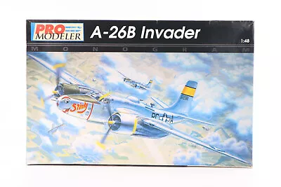 MONOGRAM PRO MODELER A-26B Invader 1/48 Model 5920  STINKY  W/ Extras Decals New • $44.99