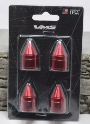 Vms Racing Lug Nut Cap Aluminum Short Spike 20mm Width/30mm Length 4 Pc Set • $23.38