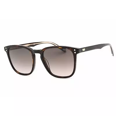 Levi's Men's Sunglasses Full Rim Havana Plastic Square Frame LV 5008/S 0086 HA • $24.10