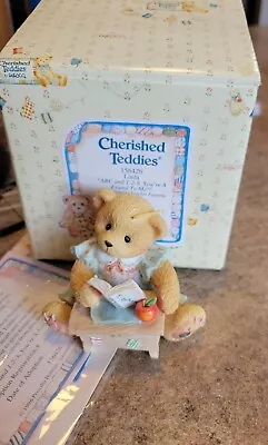 Linda ABC & 123 You're A Friend To Me 1996 Cherished Teddy 156426 • $8