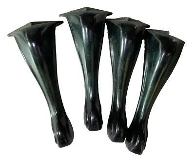 Vintage Antique Metal Replacement Salvaged Stool / Ottoman / Ottomen Legs 5.5  • $53.25