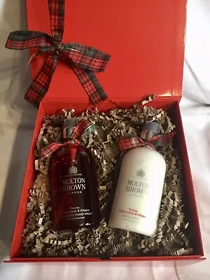 £34.99 • Buy Molton Brown Frankincense & All Spice Hand Wash / Hand Lotion Gift Set Fab Gift