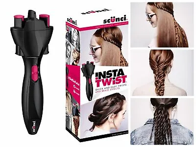 Scunci Insta Twist Hair Styling Tool -  Easy Hair Twister Braider Plait Styler • £3.75