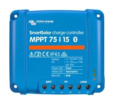 Victron SmartSolar MPPT 75/15 Charge Controller • $49
