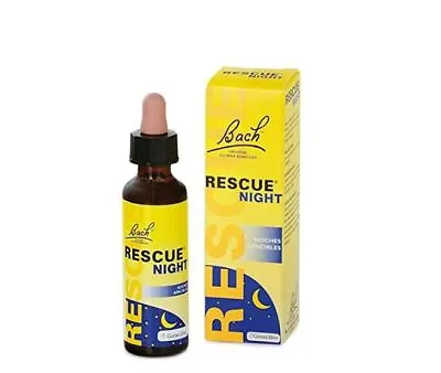 £6.95 • Buy Nelsons Bach Rescue Night Remedy Drops - 10ml