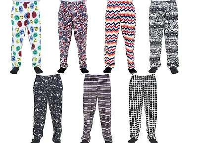 Big Size Lounge Pants Pyjamas Relaxing Chef Style Pants Elastic Waist 2XL-6XL • £19.99